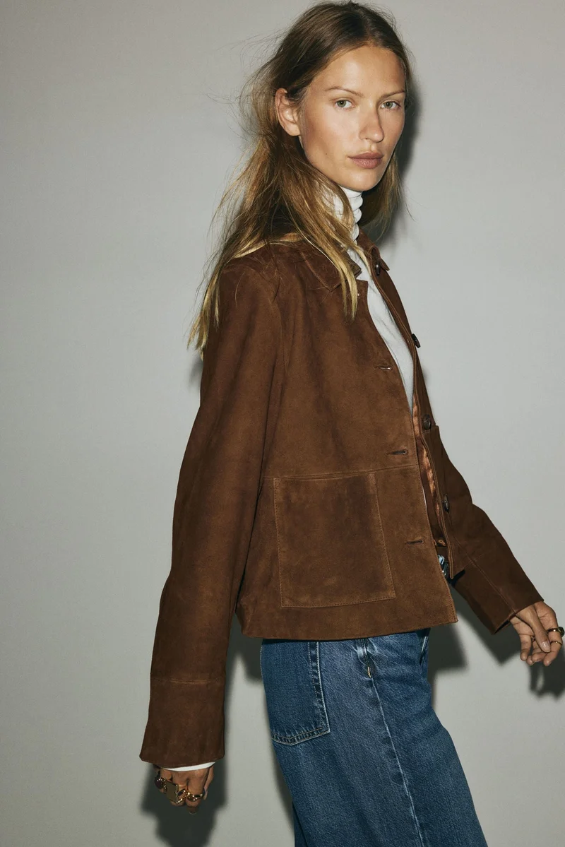 H&M Suede jacket